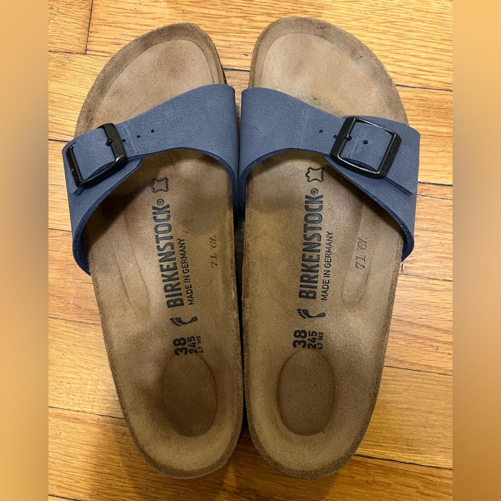 BIRKENSTOCK women’s Madrid navy EU 8 (US 7-7.5) excellent condition.